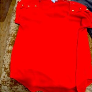 Woman Medium Blouse 100% Polyester